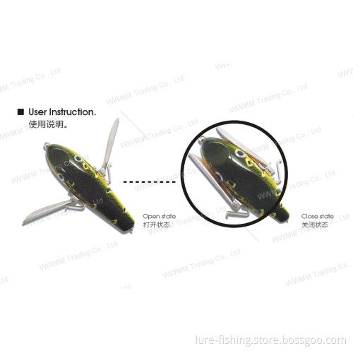 Wooden Fishing Lure, Fishing Tackle--Saltwater / Trolling Lure (HYT015)